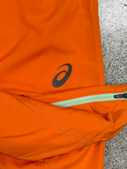 Kiko Kostadinov x Asics Orange/Mint Shell Track Pants