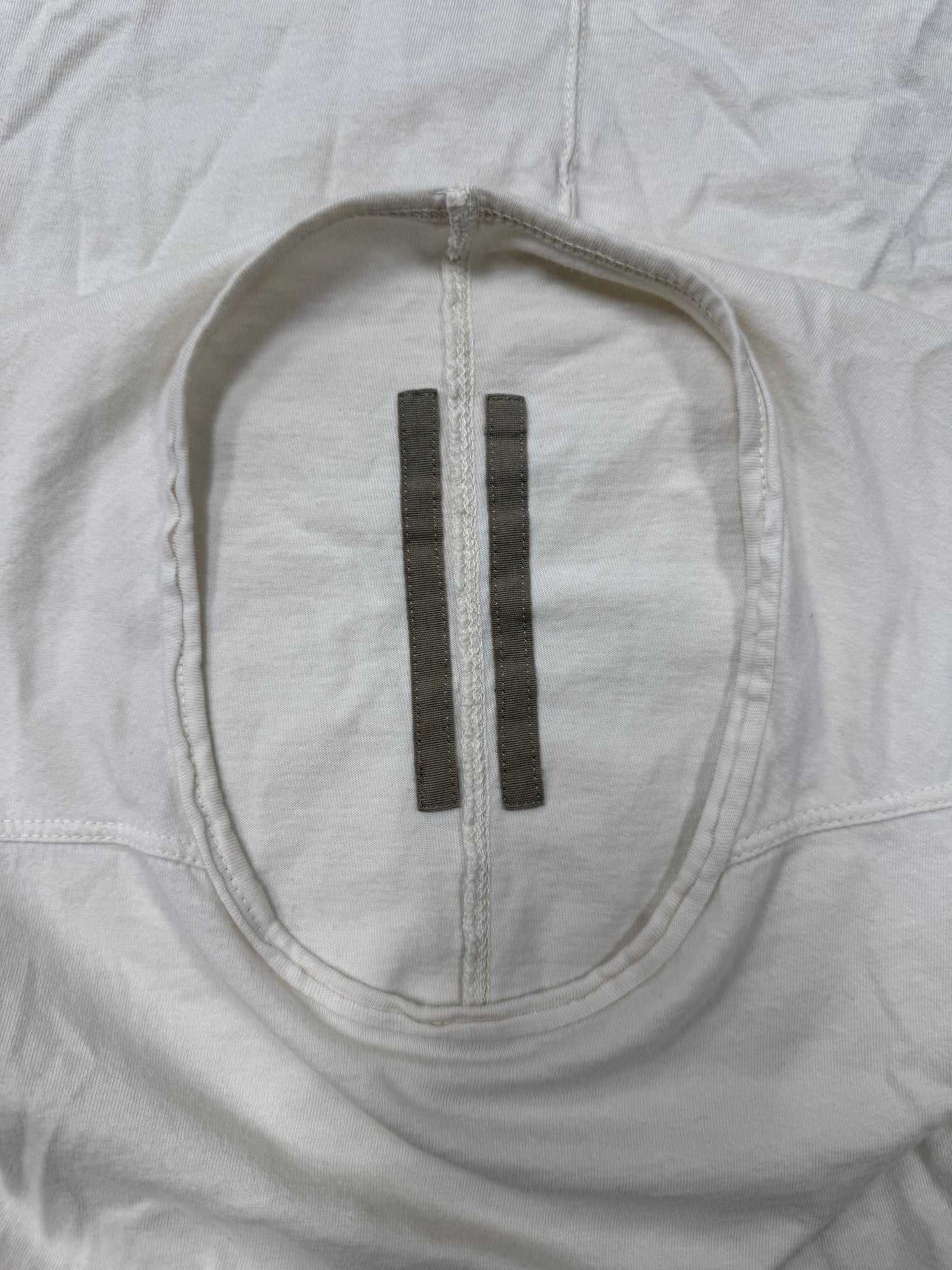 Rick Owens DRKSHDW ‘Natural’ White Short Sleeve Shirt