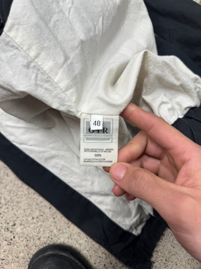 SS1996 Helmut Lang Faded Black Cotton MA-1 Bomber Jacket