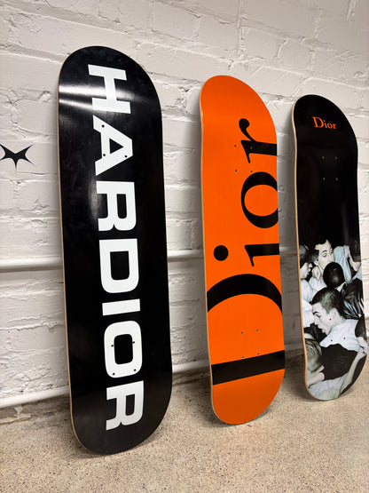 AW2017 Dior Homme x Dan Witz ‘Moshpit’ Complete Set of 3 Skate Decks