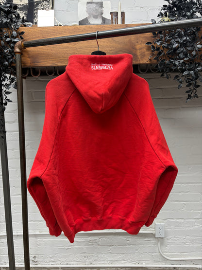 SS2018 Vetements x Tommy Hilfiger ‘Flag Logo’ Pullover Hoodie