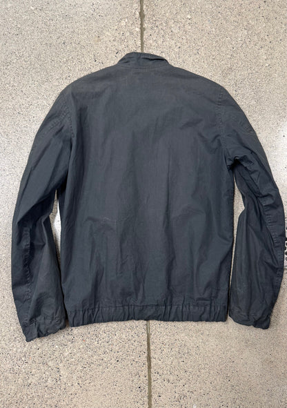 SS1996 Helmut Lang Faded Black Cotton MA-1 Bomber Jacket