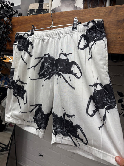 SS2021 Supreme ‘Beatle’ White Mesh Drawstring Shorts