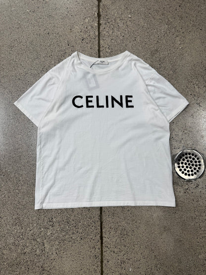 Celine ‘Basic Logo’ Graphic T-Shirt