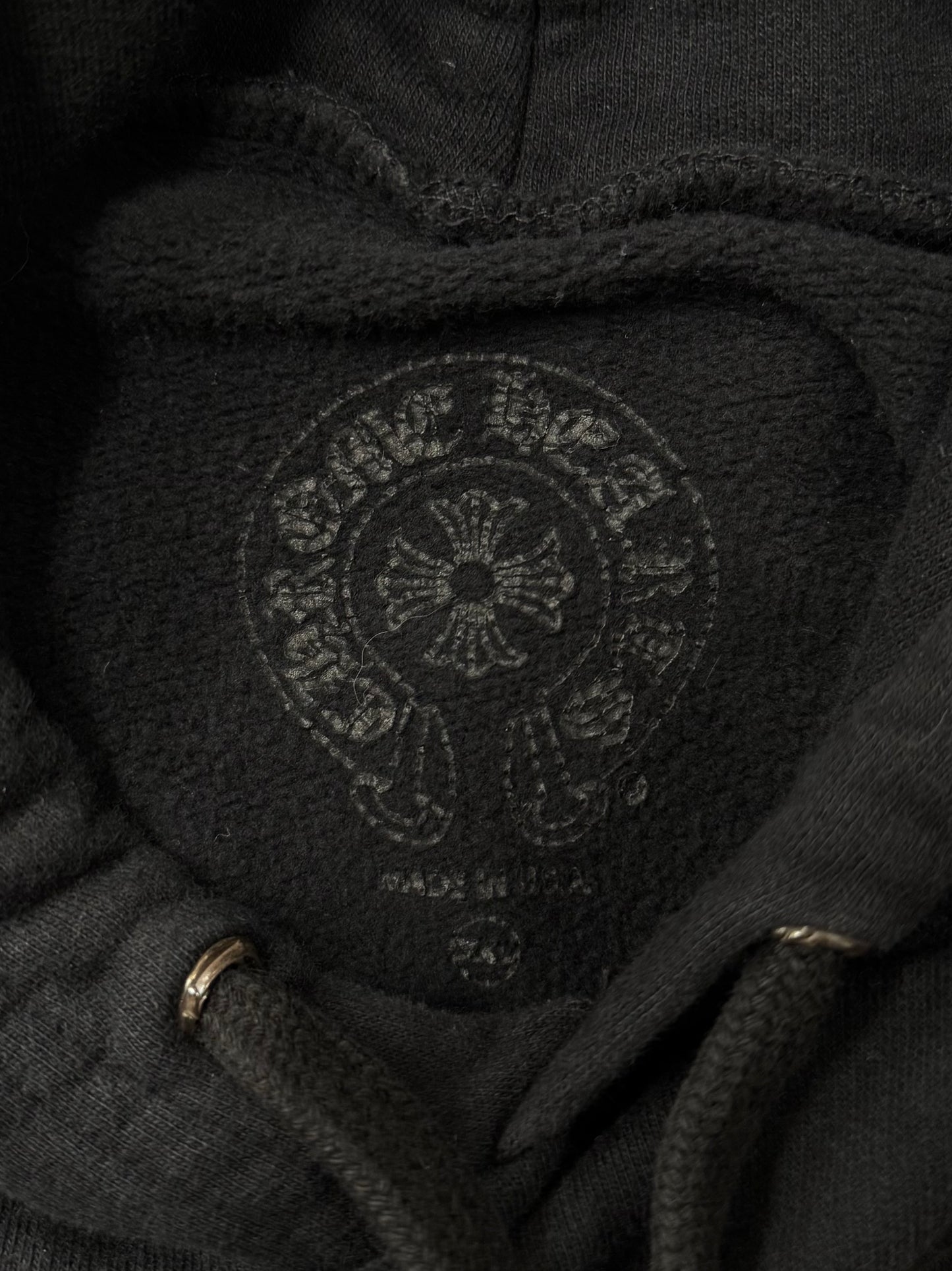 Chrome Hearts Malibu Exclusive ‘Horseshoe’ Logo Hoodie