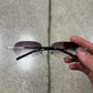Jil Sander Purple Tinted Rimless Sunglasses