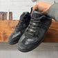 Maison Margiela Replica ‘G.A.T.’ Black Suede/Leather Low Top Sneakers