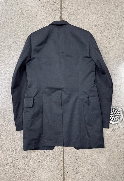 SS2019 Rick Owens ‘Babel’ Speckled Black Blazer