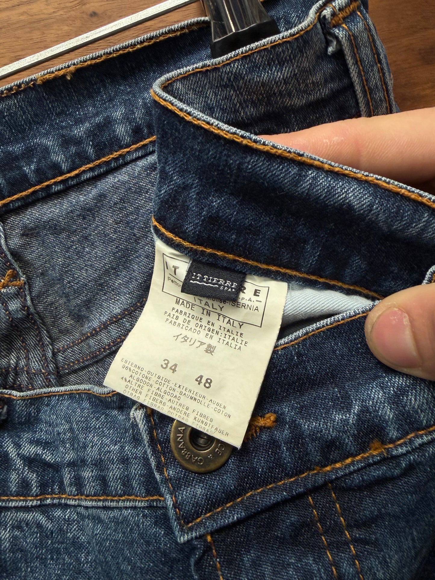 2000s Dolce & Gabbana Classic Blue Wide Leg Denim