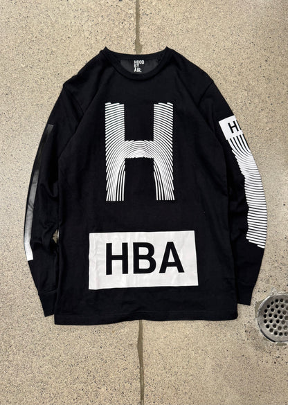 Hood by Air Fingerprint Long Sleeve Shirt