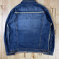 Marithe Francois Girbaud Darted Blue Denim Trucker Jacket