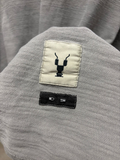 Rick Owens DRKSHDW Heavy Cotton Grey Long Sleeve Shirt