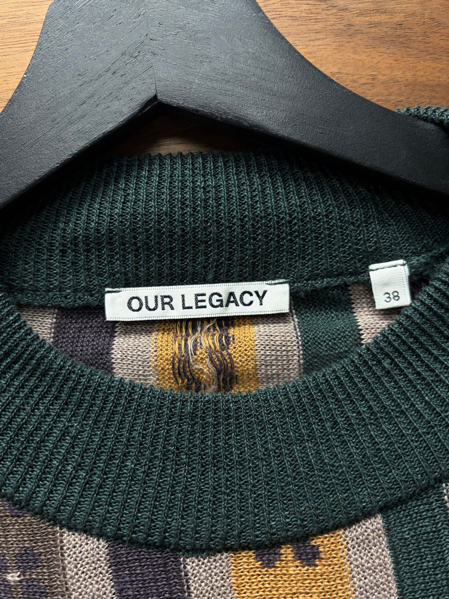 Our Legacy ‘Sonar’ Vertical Striped Knit Sweater