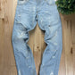 Dolce & Gabbana ‘Mainline’ Light Wash Bootcut Denim