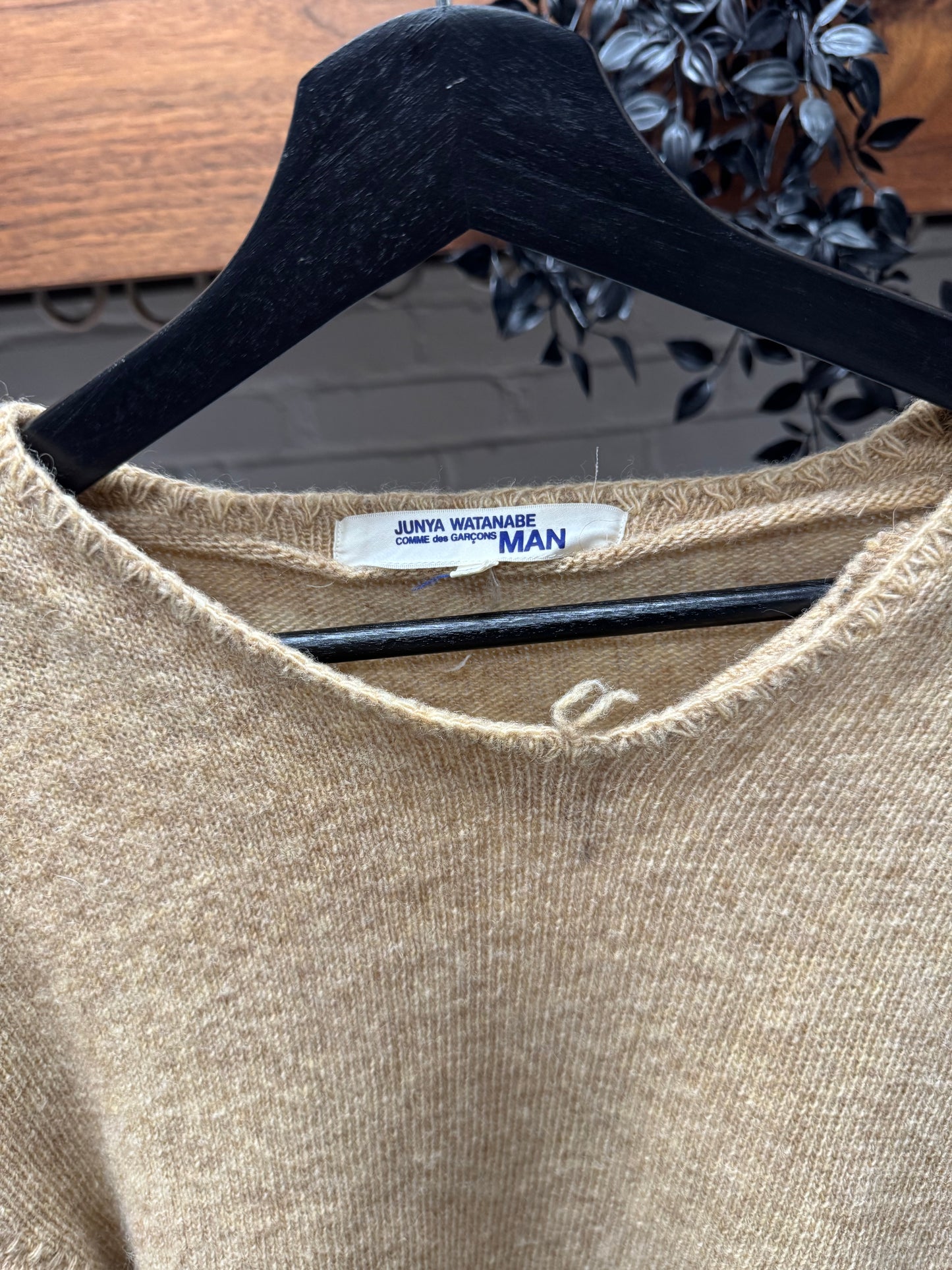 AW2003 Junya Watanabe Distressed Grunge Knit Sweater