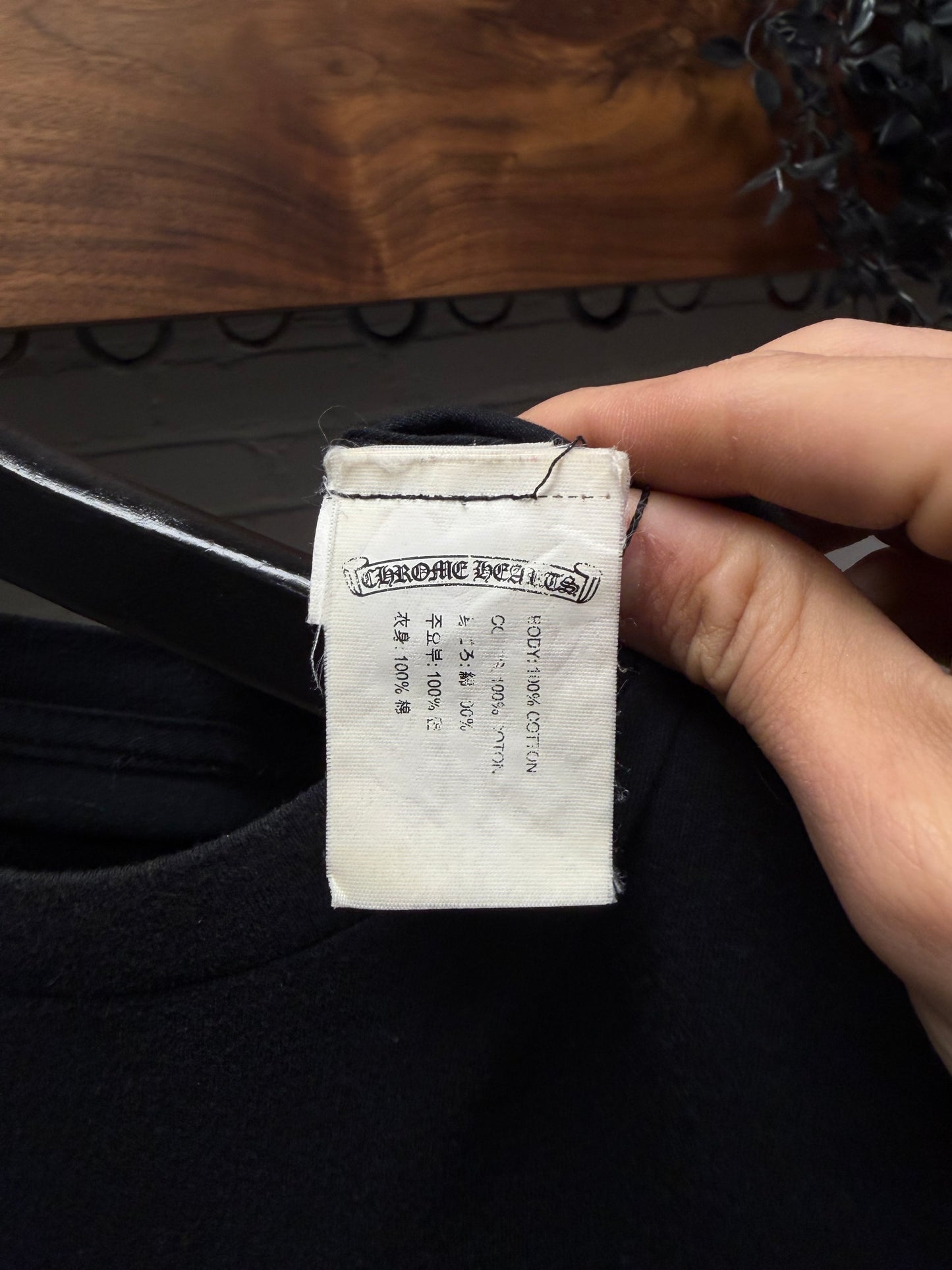 Chrome Hearts ‘Jarvis Skull’ Black Graphic T-Shirt