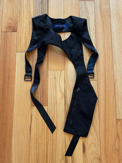 Spring Summer 2019 Louis Vuitton Quilted Monogram Harness by Virgil Abloh