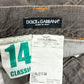 2000s Dolce & Gabbana Wide Cut Grey Denim