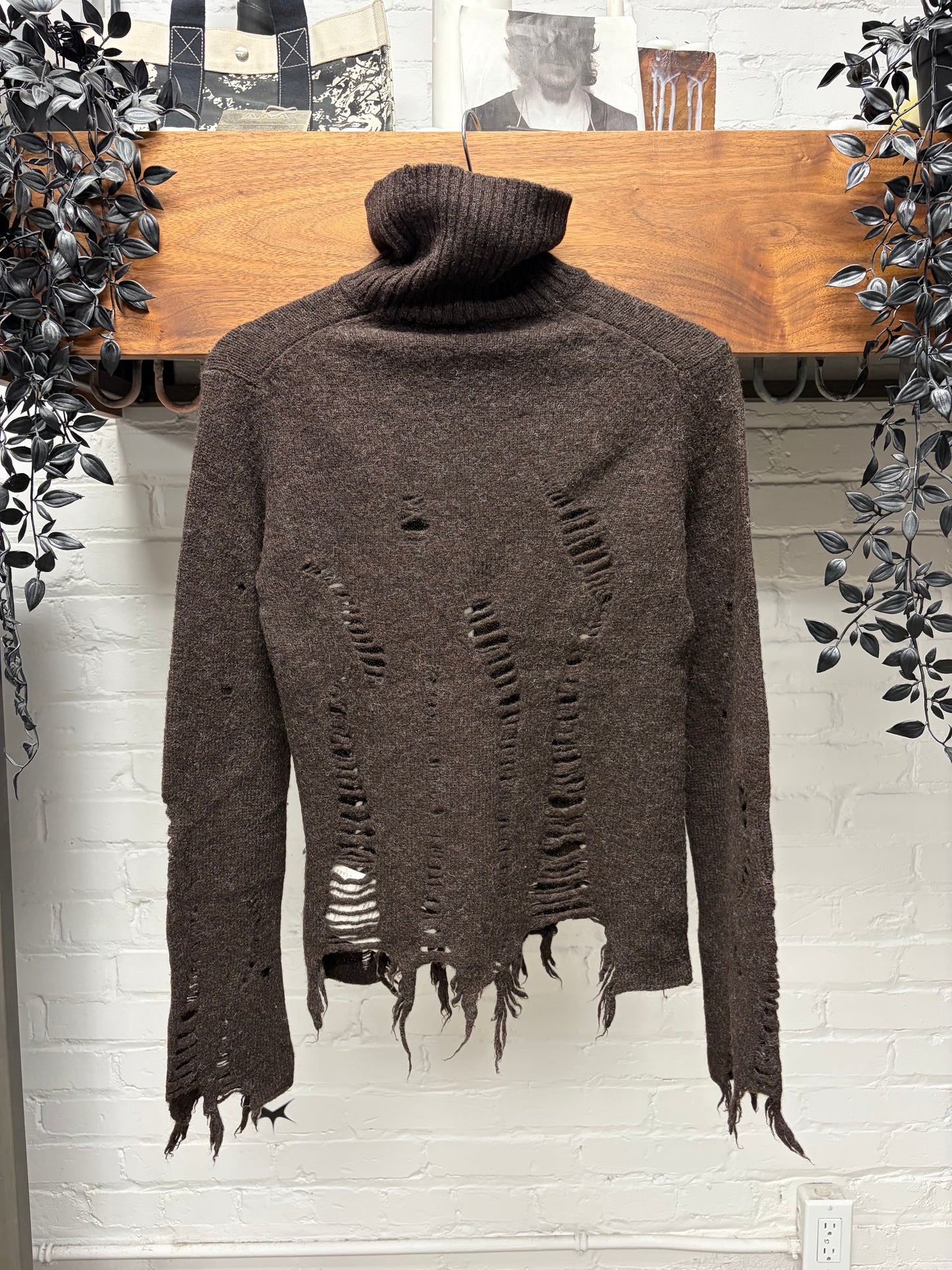 AW2003 Junya Watanabe ‘Grunge’ Thrash Distressed Knit Sweater