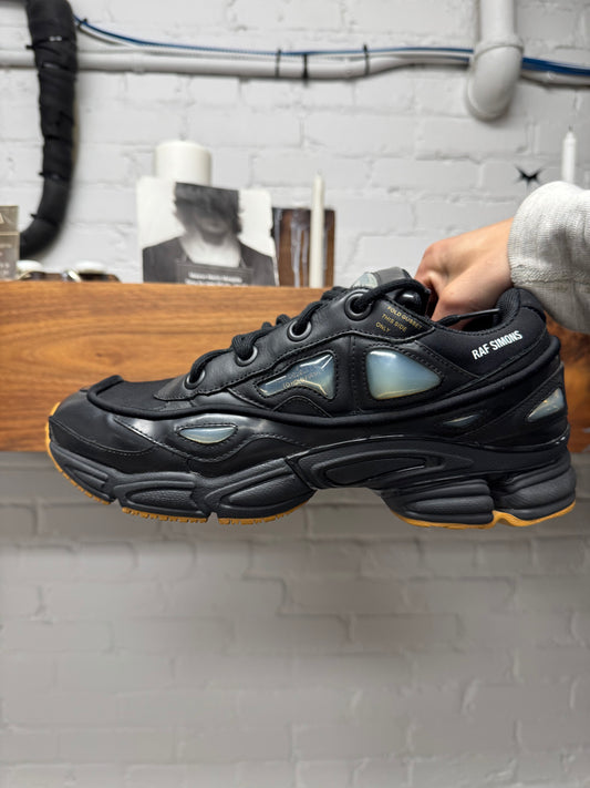 Raf Simons Ozweegos V3 ‘Bunny’ Black/Gum Sole Low Top Sneakers