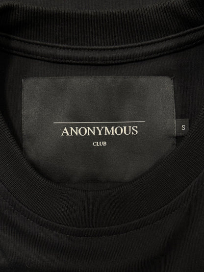 Anonymous Club Rhinestone ‘Club De Couture’ Black Oversized T-Shirt