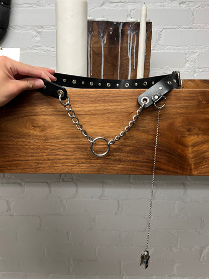 SS2003 Dolce & Gabbana ‘Sex & Love’ Lock & Key Padlock Belt