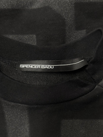 Spencer Badu Cropped ‘Football Jersey’ Short Sleeve Sweatshirt