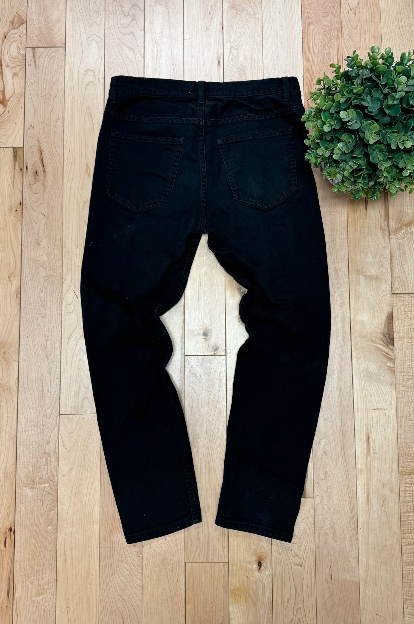 Acne Studios Black Slim/Skinny Cut Denim