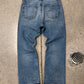 Balenciaga Washed Blue Bootcut Denim
