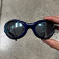 Balenciaga ‘Dynamo’ Blue Tint Oval Shape Sunglasses