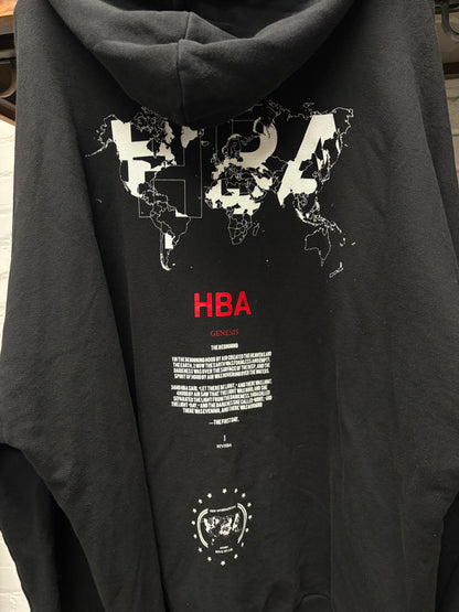 Hood by Air ‘International’ Black HBA Logo Hoodie