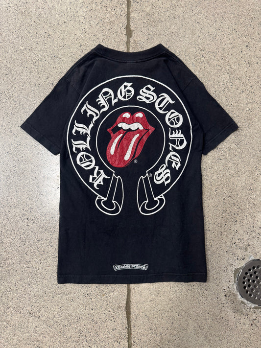 Chrome Hearts x Rolling Stones ‘Horseshoe’ Logo T-Shirt