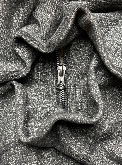 Reigning Champ Heather Grey Zip Up Sweatshirt/Bomber Jacket