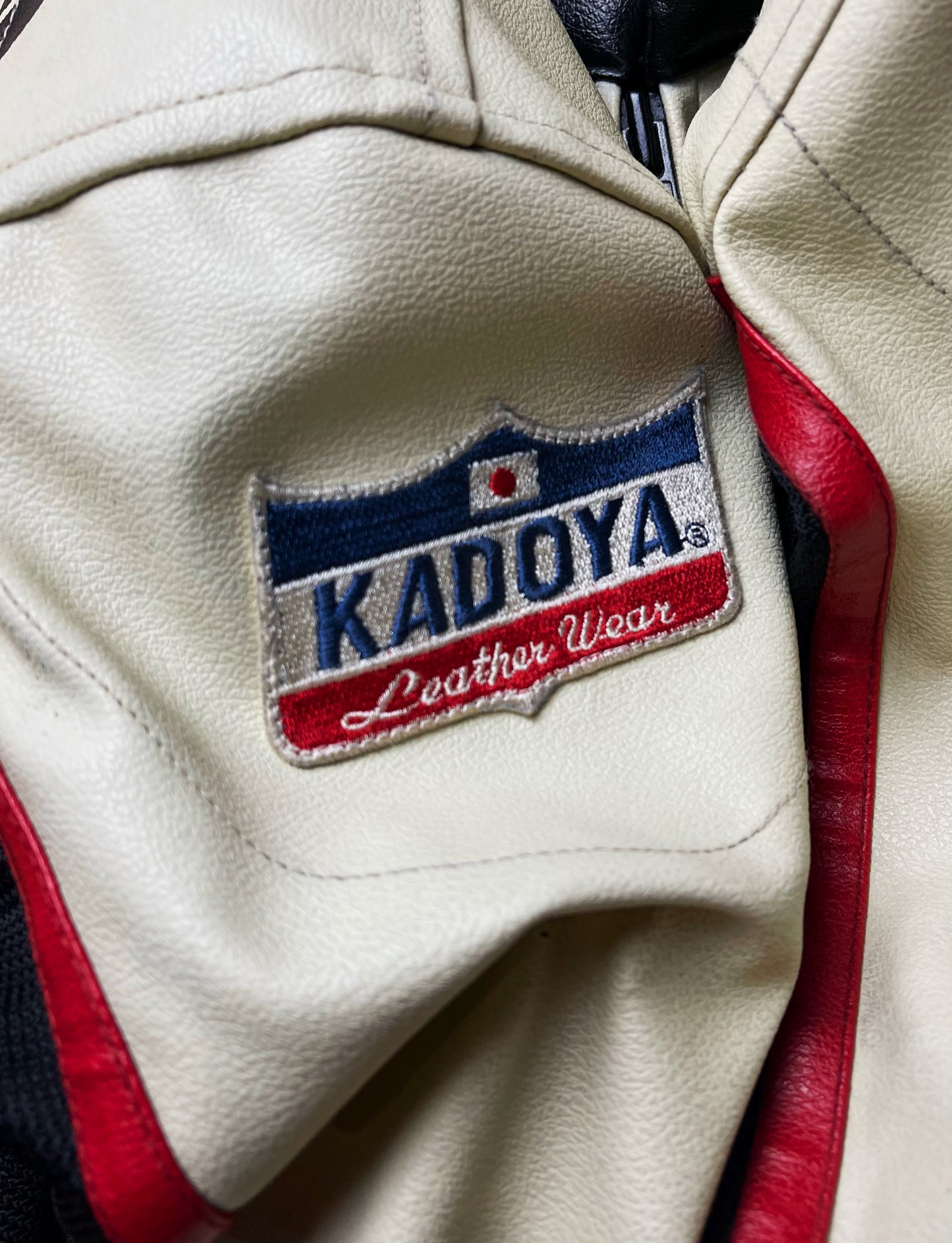 Kadoya K’s Leather Blackhorse Racing Team Armoured Biker Jacket