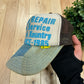 Kapital ‘Denim Repair’ Mesh Trucker Hat