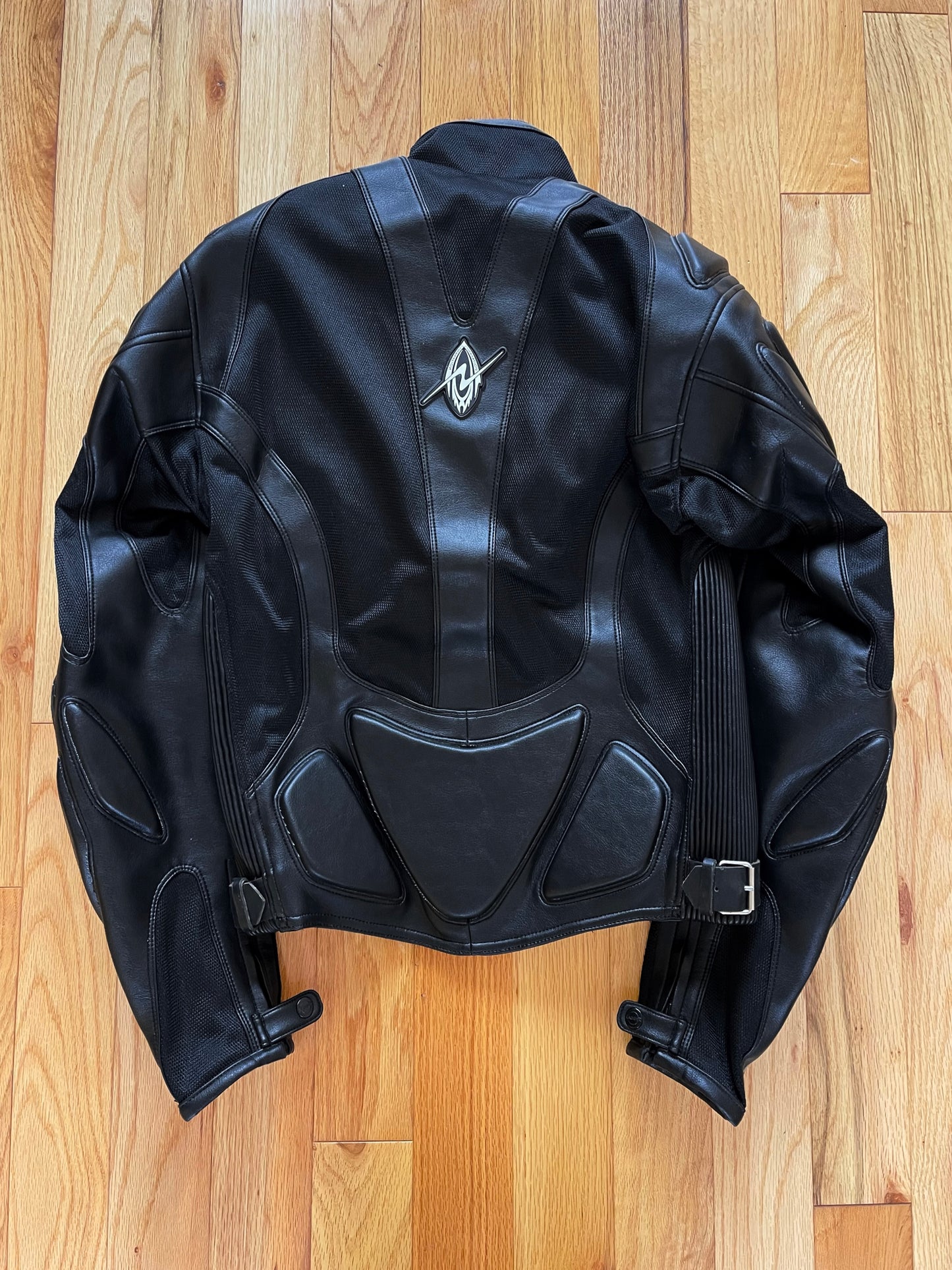 Kadoya ‘Cyberjac’ Muscle Armoured Leather Jacket