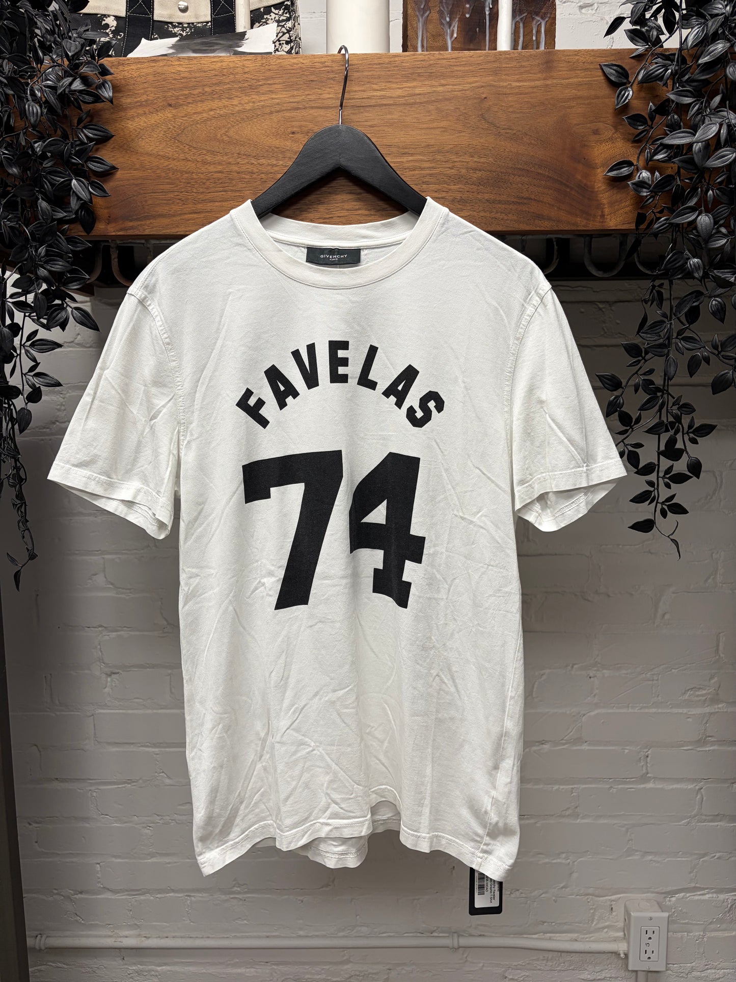SS2014 Givenchy ‘Favelas’ Football Jersey Graphic T-Shirt