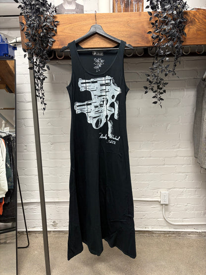 Hysteric Glamour by Andy Warhol ‘Pistols Print’ Black Cotton Dress