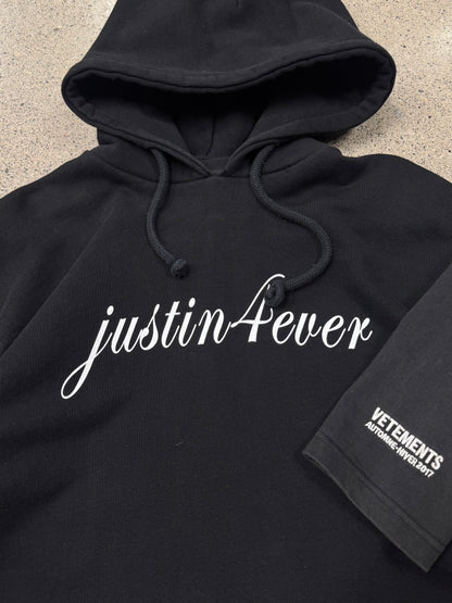 AW2017 Vetements ‘11 Inch Gun Club’ Layered Hoodie