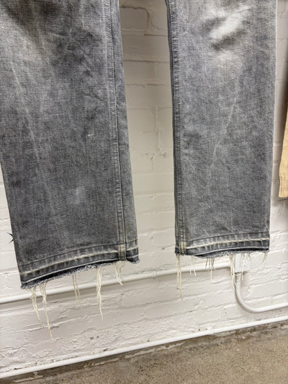 Vintage Helmut Lang ‘Classic Raw Denim’ Grey Skinny Jeans