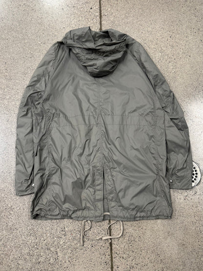 Rick Owens DRKSHDW ‘Dust’ Fishtail Button Snap Parka