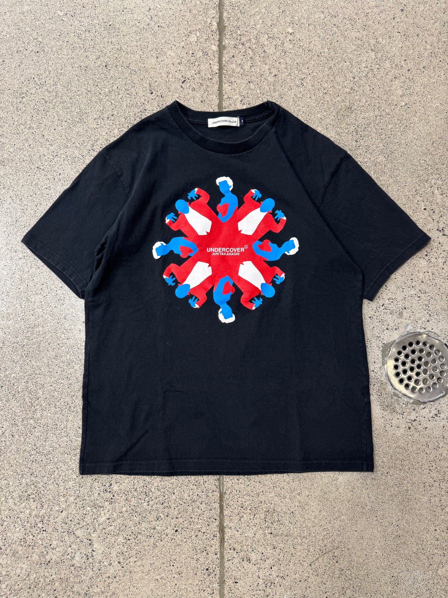 SS2019 Undercover ‘Vampires’ Black Graphic T-Shirt