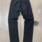 2013 Rick Owens Olmar & Mirta Era Light Cotton Black Straight Leg Pants