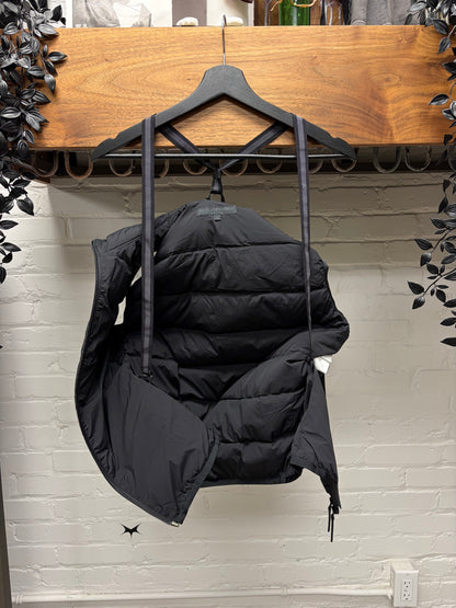 Gucci Travel Line' Black Down Fill Slim Fit Padded Puffer Vest