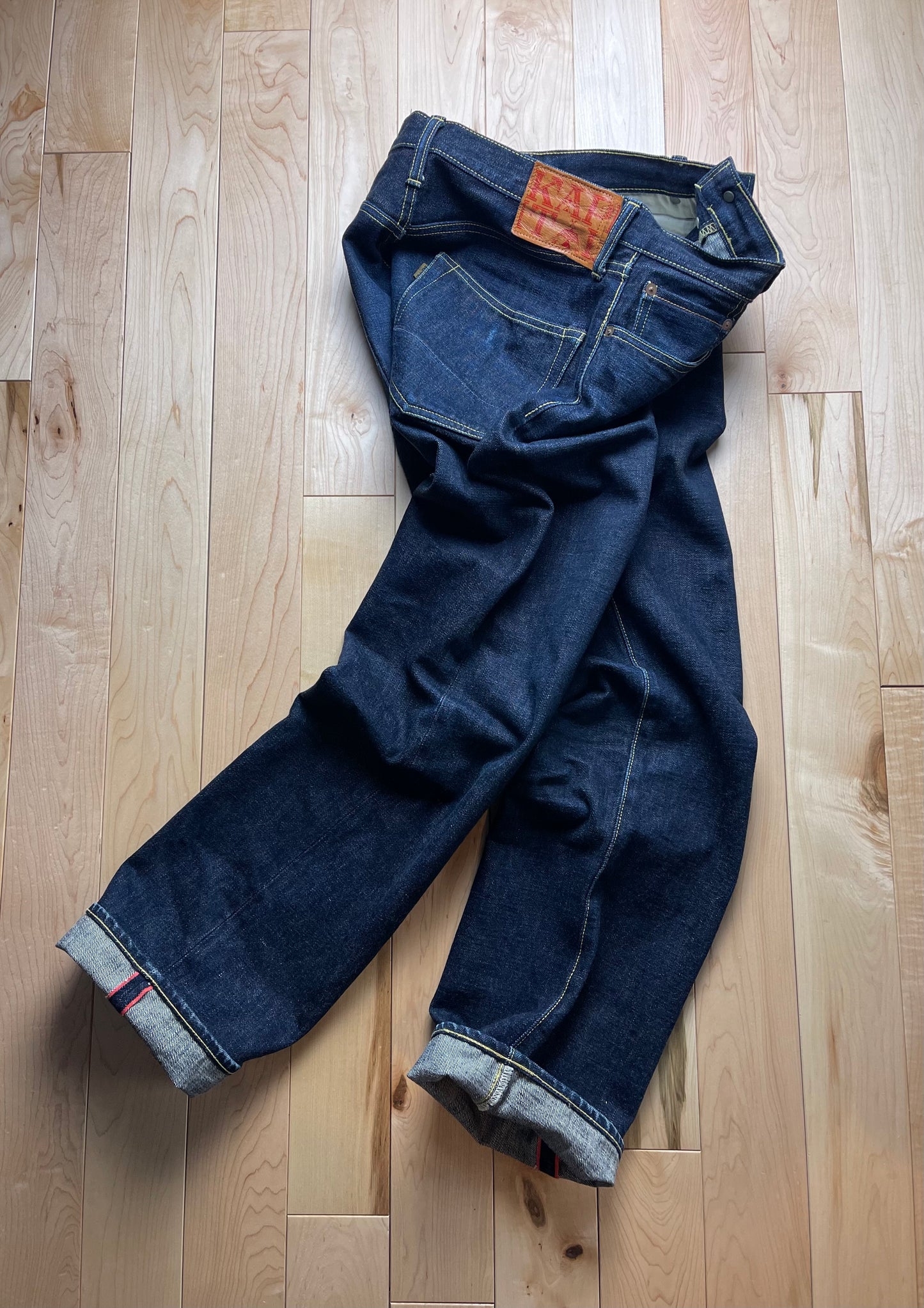 Kapital Heavyweight Raw Blue Selvedge Denim