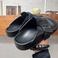 Balenciaga ‘Sunday Mules’ Leather Toe Shape Sandals
