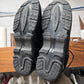 Raf Simons ‘Cyclone’ Triple Black Leather Low Top Sneakers
