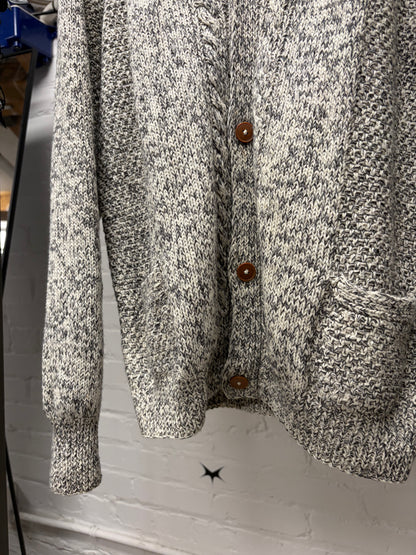 Vintage C.P. Company Salt/Pepper Wool Knit Cardigan