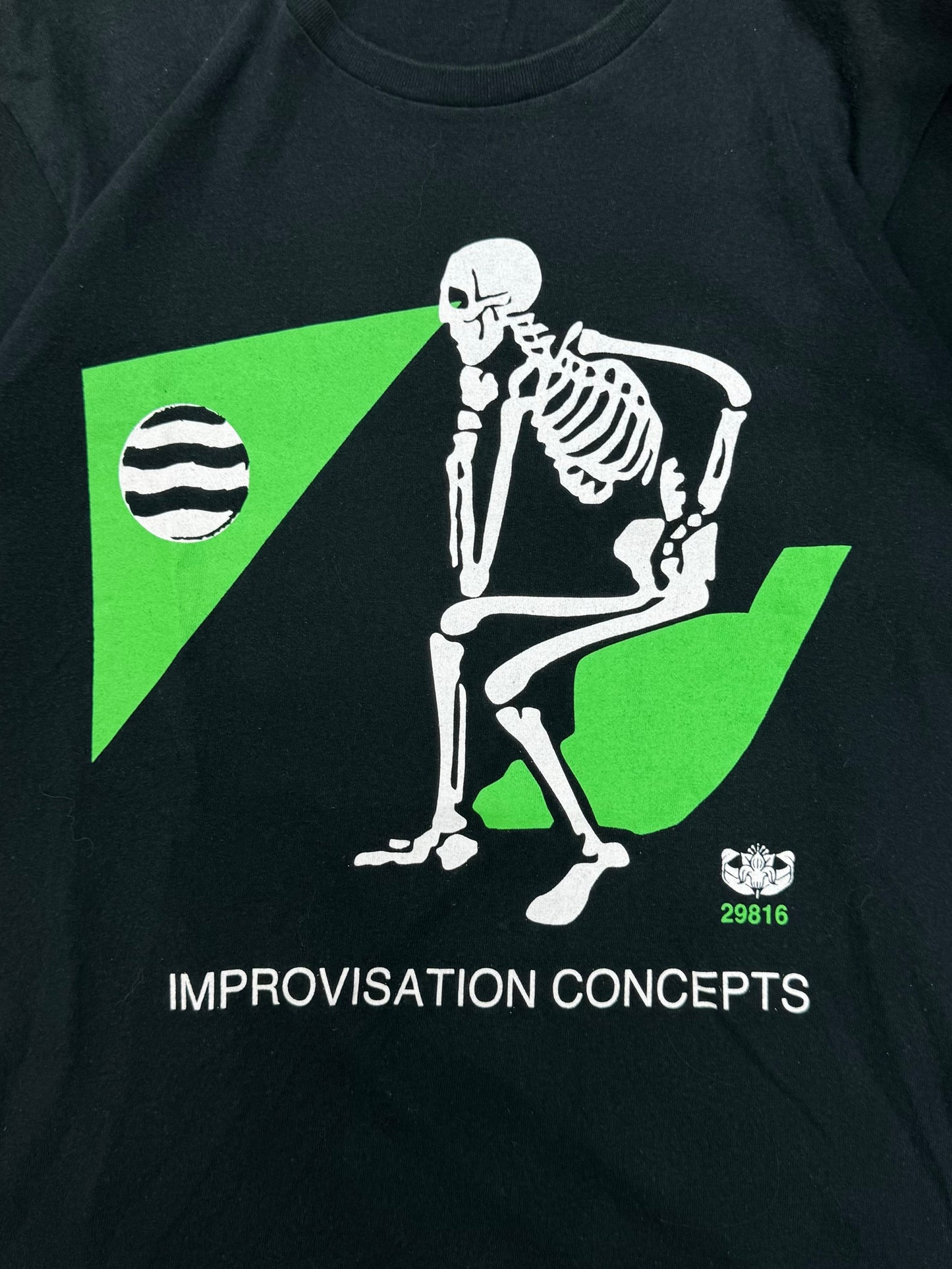 Undercover ‘Improv’ Skeleton Black Graphic T-Shirt