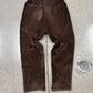 Needles Brown Corduroy Wide Leg Pants